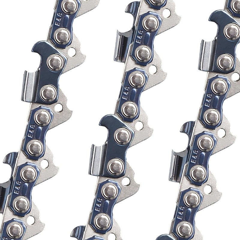 ES 3 Pack 20 Inch Chainsaw Chain .325" Pitch .063" Gauge 81 Drive Links Semi-Chisel Chain Saw Chains for Husqvarna, Poulan, Craftsman, Greenworks and More Chainsaw Brands - Image 2